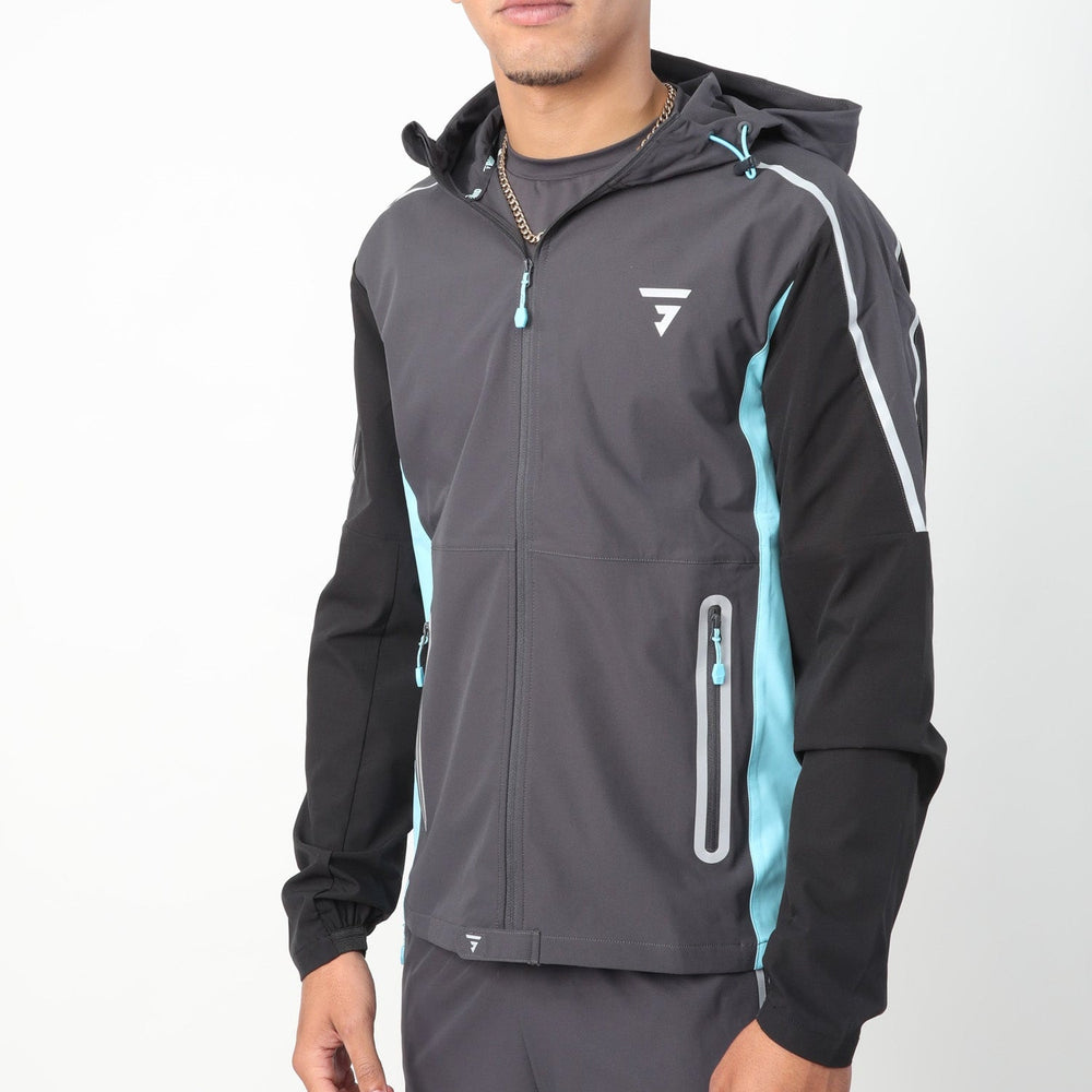 GRIID Reflect Jacket - Black / Blue