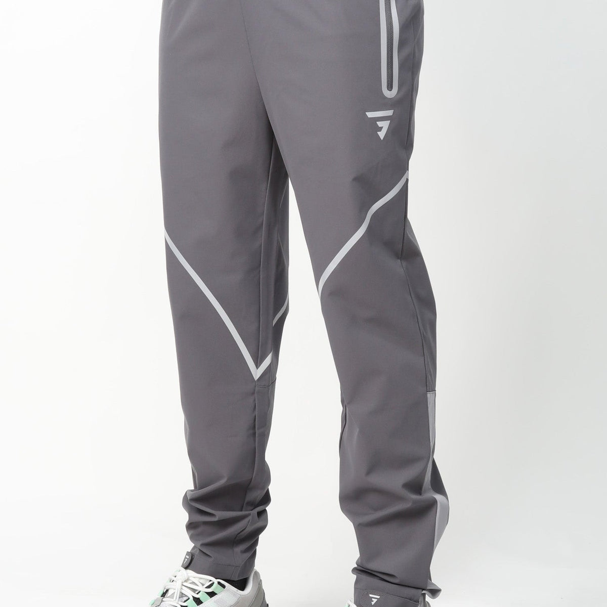 GRIID Reflect Bottoms - Light Grey / Mint