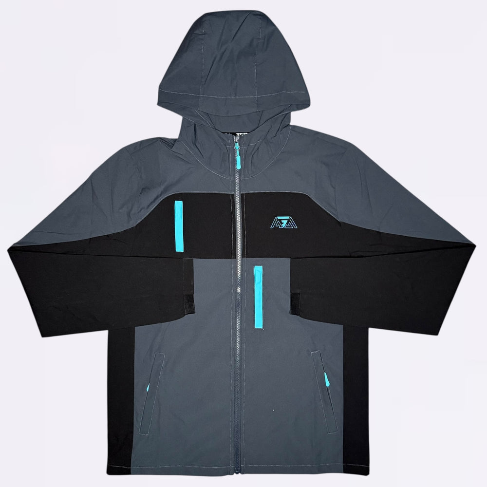 GRIID Triple G Windrunner - Shadow Grey / Electric Blue