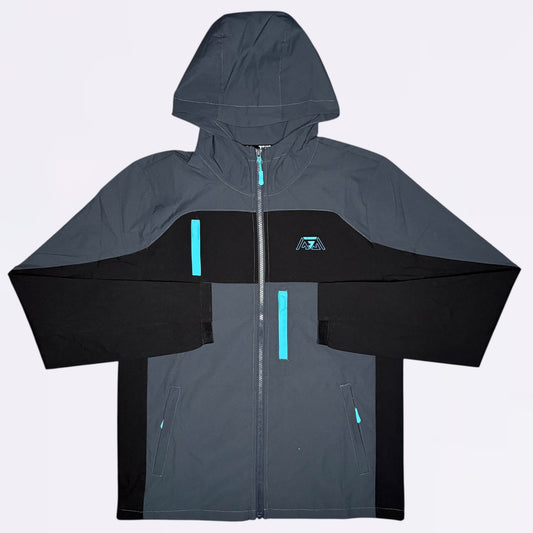 GRIID Triple G Windrunner - Shadow Grey / Electric Blue