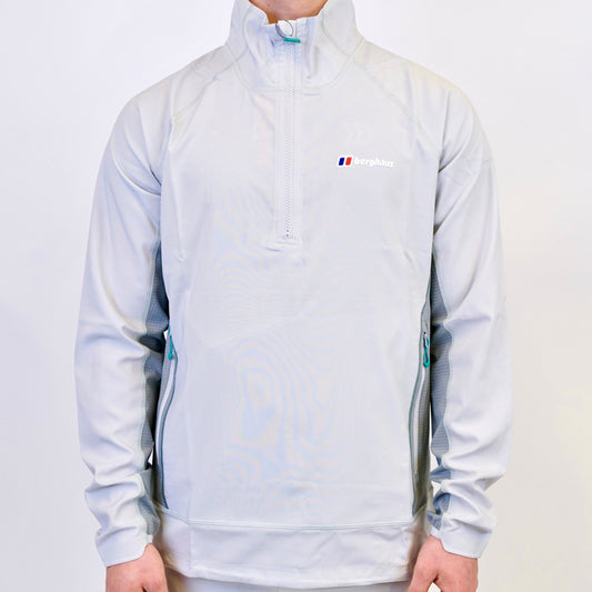 Berghaus Wavertree Half Zip - Grey / Teal