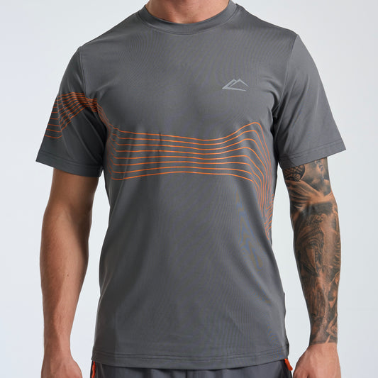 ActiveLine Wave Tee - Orange