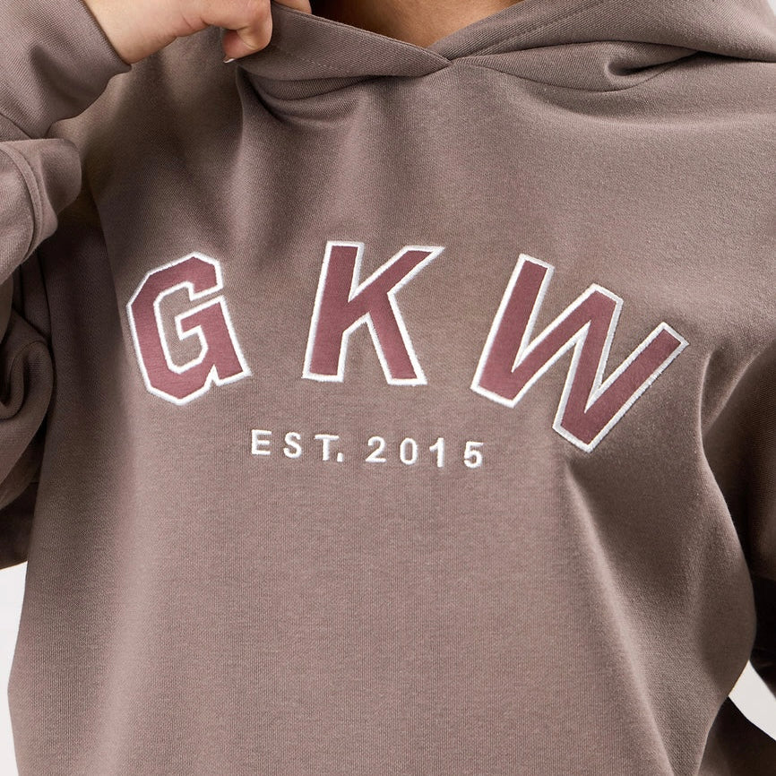 Gym King Oversized Hoodie - Truffle