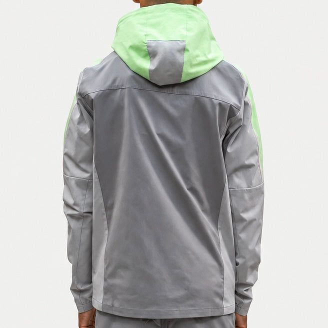 GRIID Reflect Jacket - Grey / Mint  (Junior)