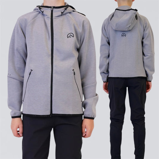 Flux Velar & Running Set - Grey / Black (Junior)