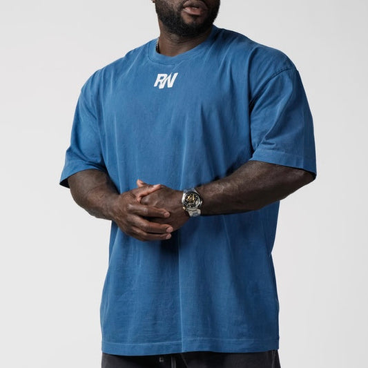 RJCT WKNSS Bodybulding Clique Tee - Blue