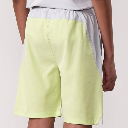 Gym King Advance Jacket & Shorts Set  - Grey Lime (Junior)