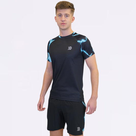 DASH Lightning Shorts Black / Blue
