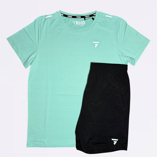 GRIID Flow Set - Green / Black (Junior)