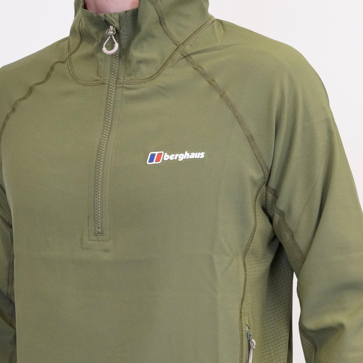 Berghaus Wavertree Half Zip - Dark Green