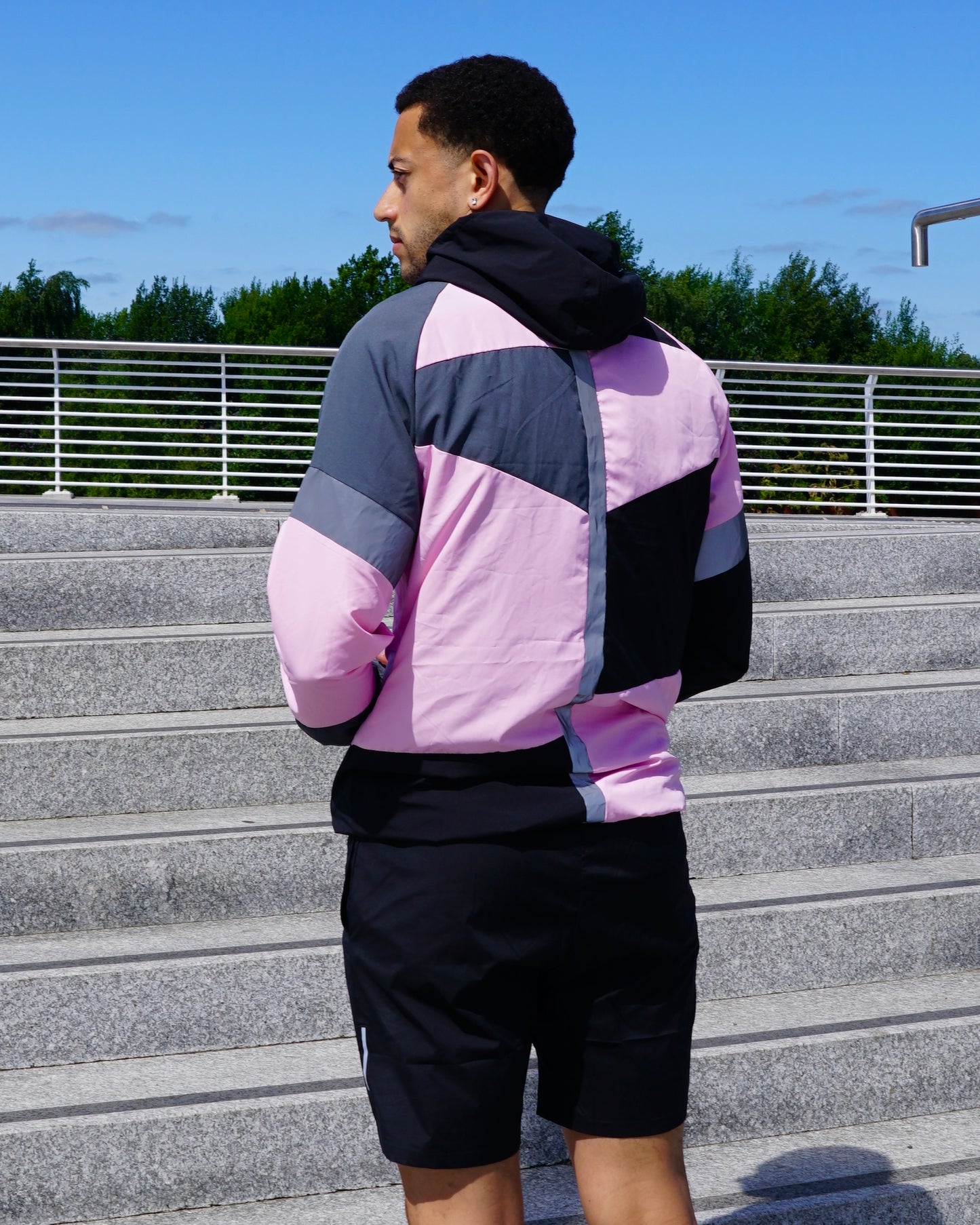 GRIID Panel 3 Piece Set - Pink Foam / Black