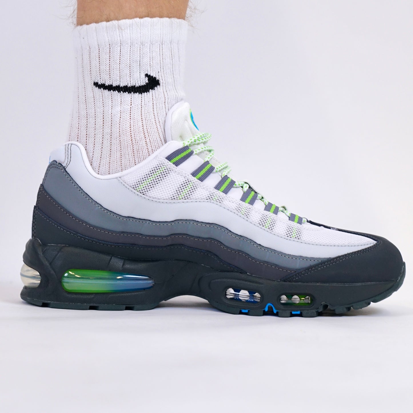 Nike Air Max 95 Apple Blue Big Bubble