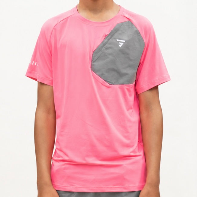 GRIID Velo Tee - Pink Foam (Junior)