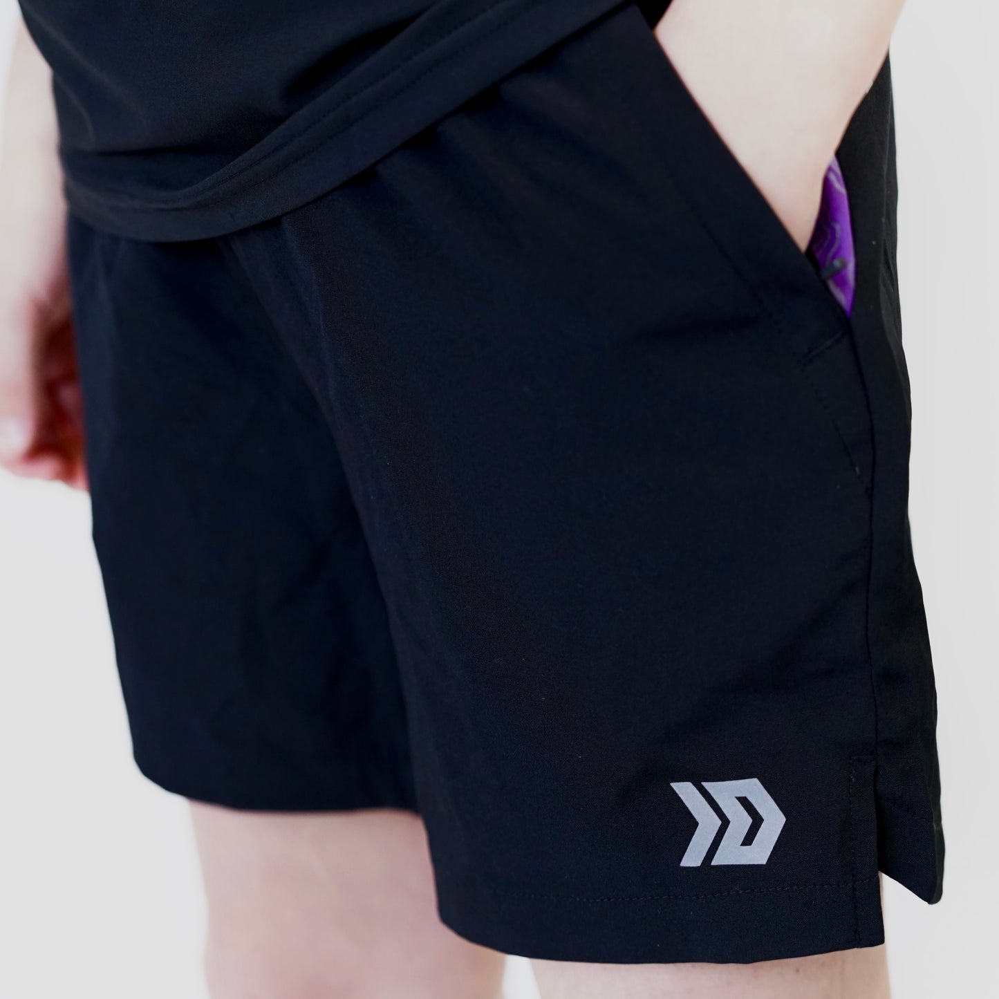 DASH Aura Windrunner Set - Black / Purple (Junior)