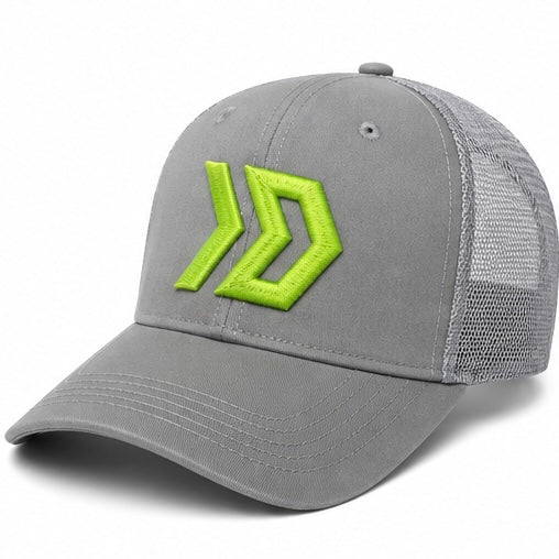DASH Logo Cap - Grey / Neon