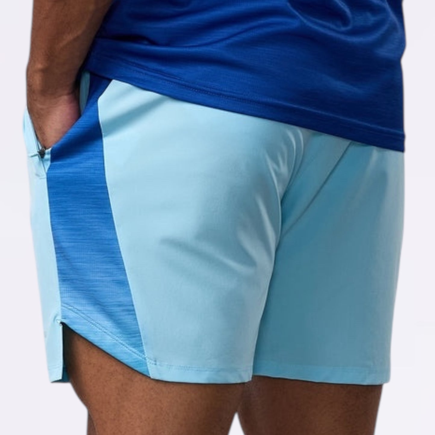 Gym King Ombre Space Dye Short - Capri Blue/Ocean Breeze