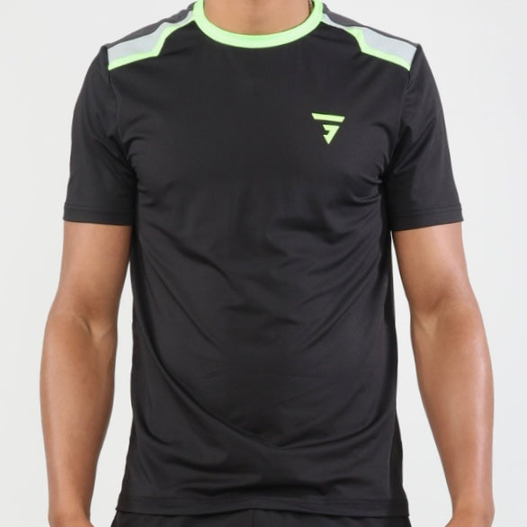 GRIID Evo Tee - Black / Neon