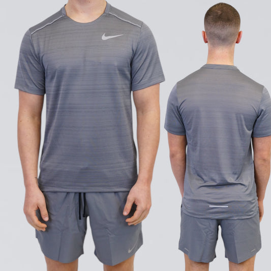 Nike Miler Set - Stone Grey / Smoke Grey