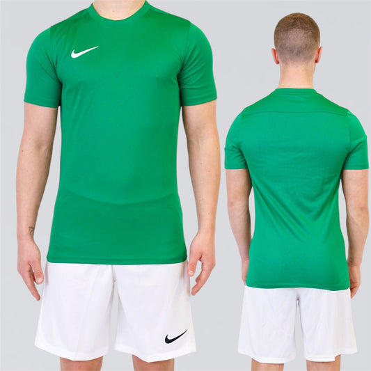 Nike Dri Fit Set - Dark Green / White