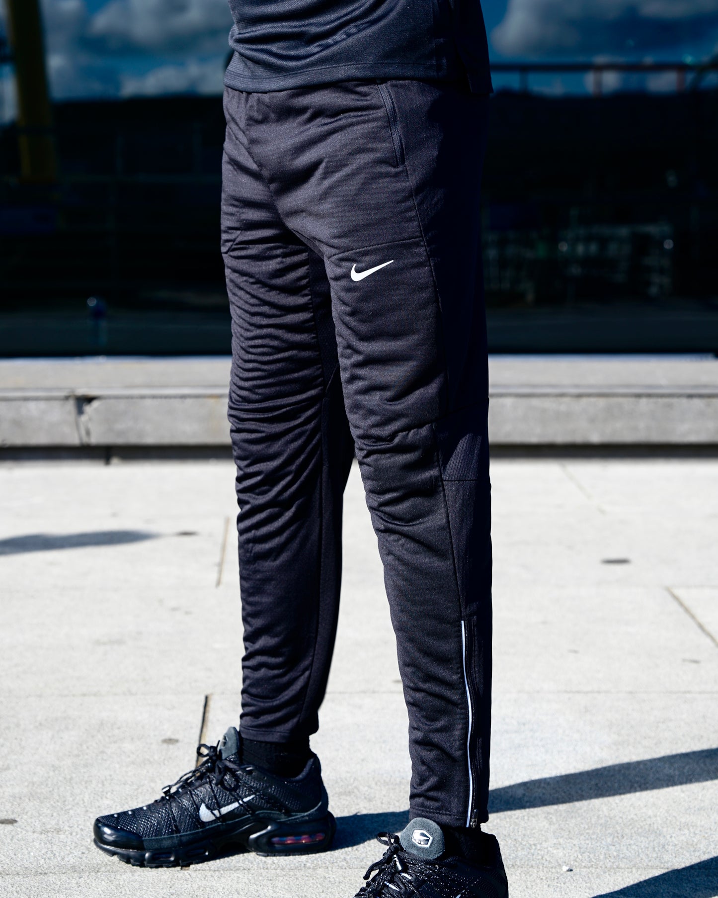 Nike Airmax Plus Windrunner 3 Piece Bottoms Set - Neon / Black