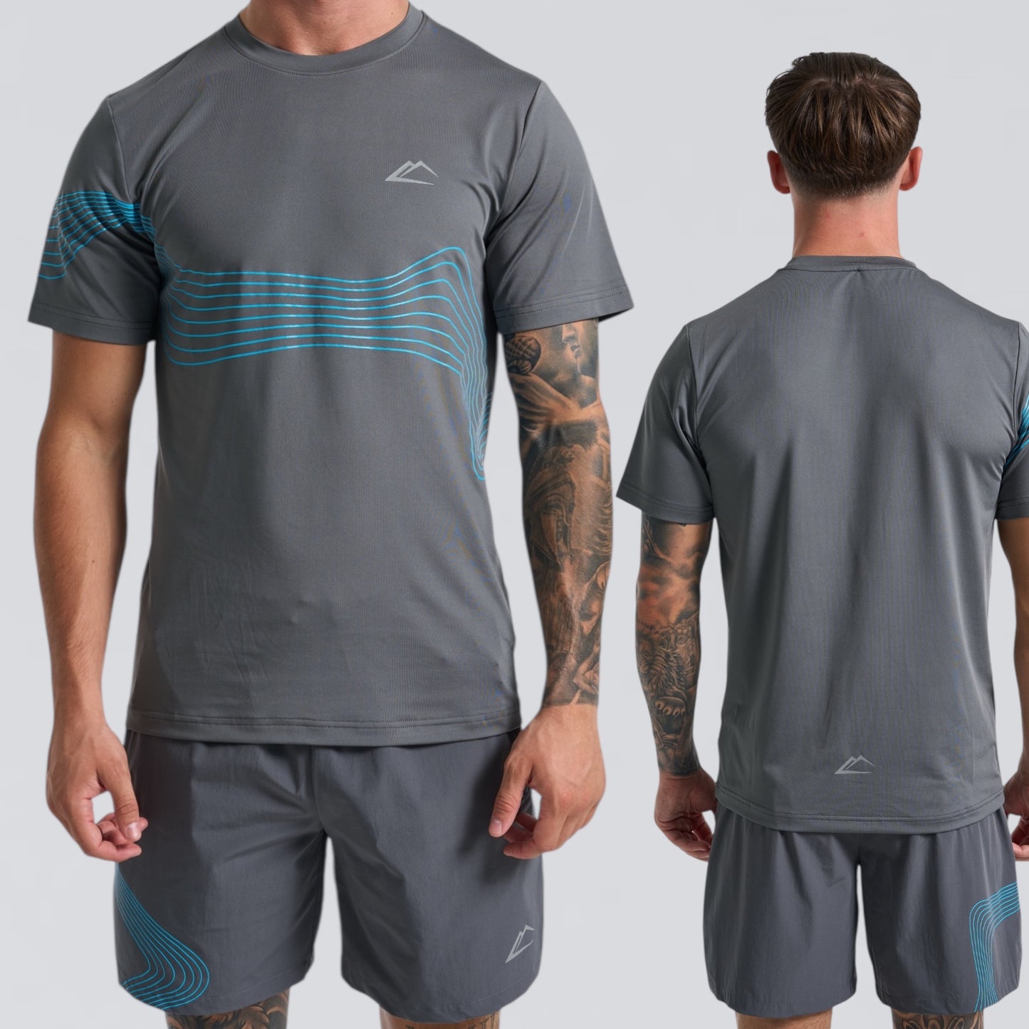 ActiveLine Wave Tee - Baltic Blue