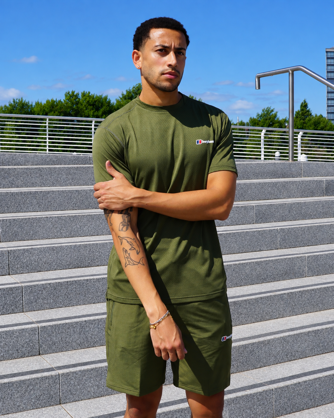 Berghaus Greenbank 3 Piece Set - Dark Green