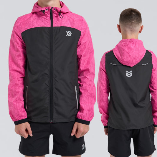 DASH Windrunner Set - Black / Pink (Junior)