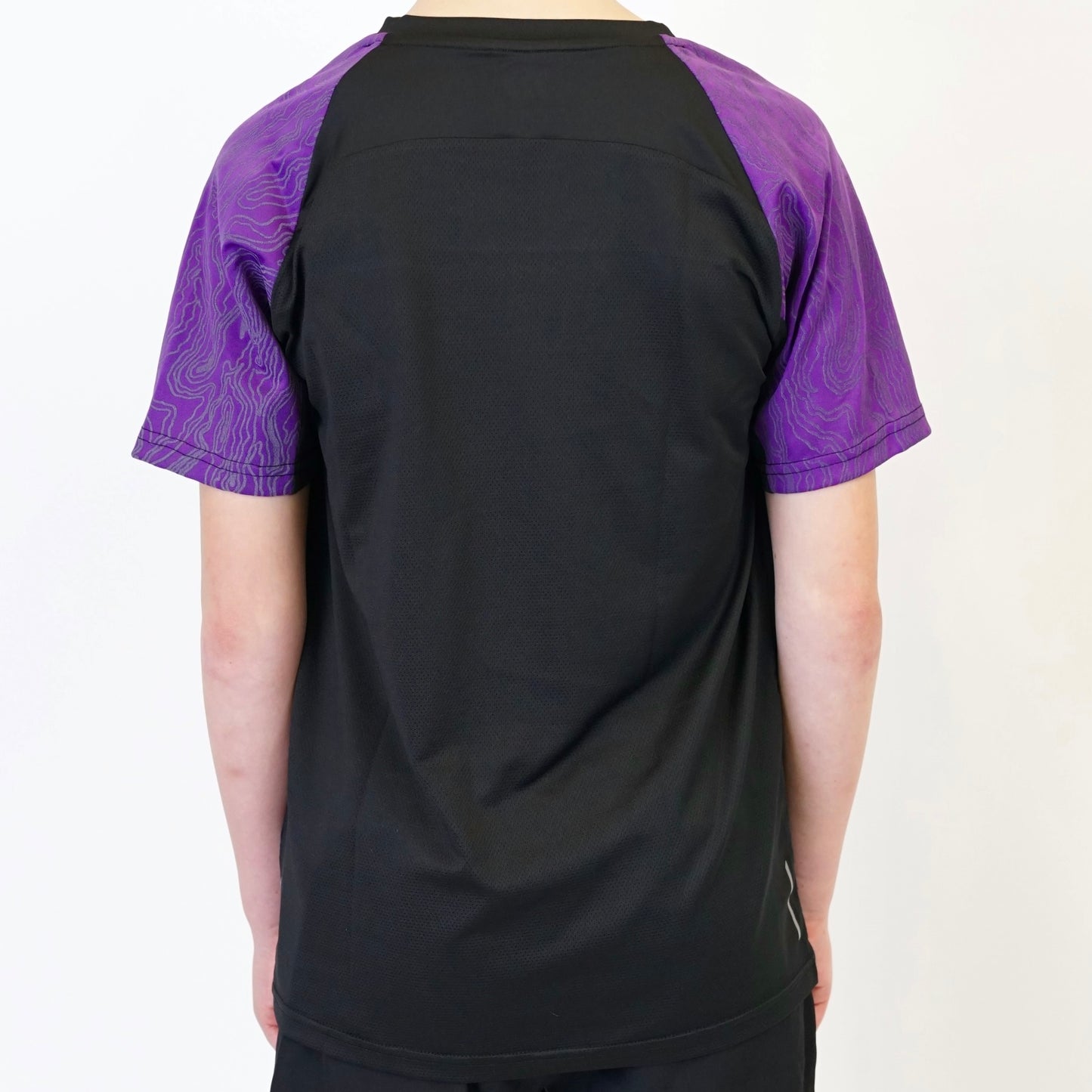 DASH Aura Tee Set - Black / Purple (Junior)