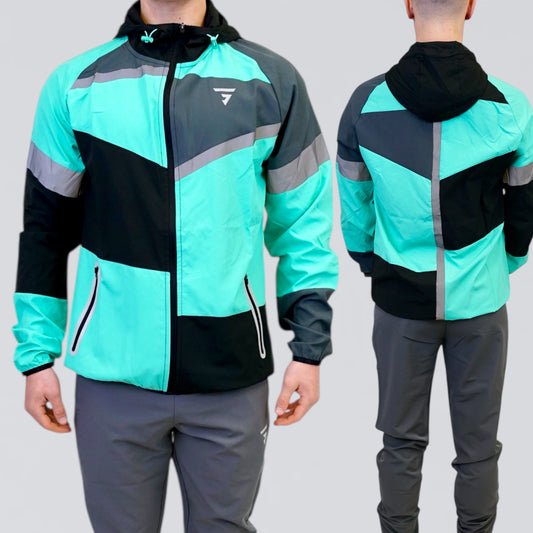 GRIID Panel Set - Windrunner & Bottoms -  Mint / Grey