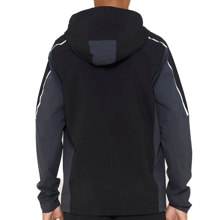 GRIID Reflect Jacket - Black / Asphalt / Red