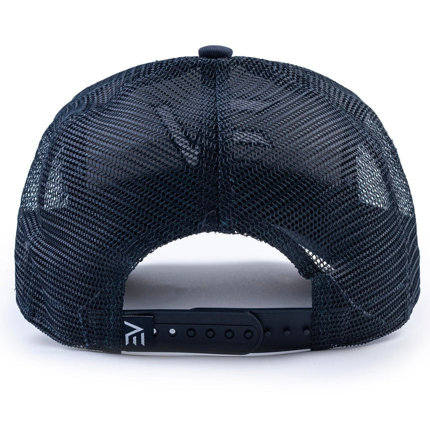 ENVI Logo Trucker Hat - Navy / Nardo Grey