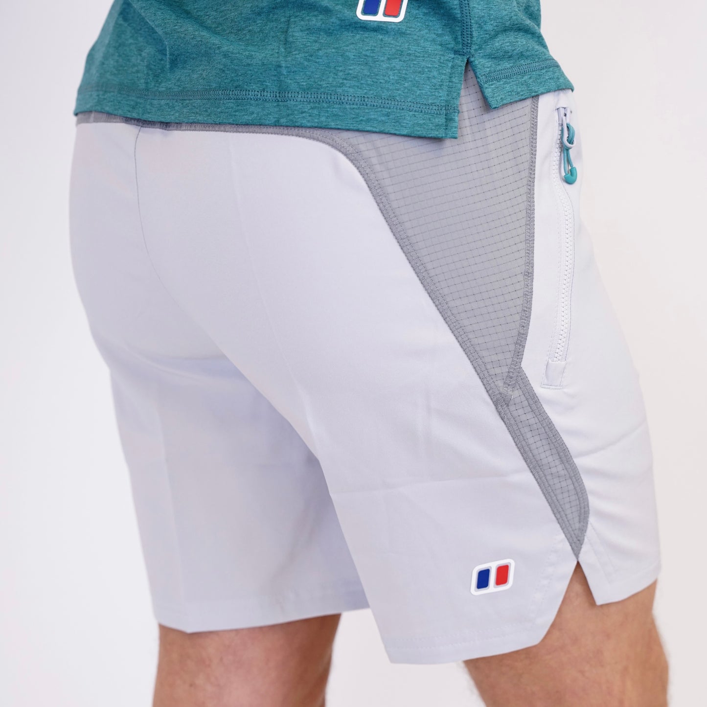 Berghaus Wavertree - Half Zip & Shorts Set - Light Grey