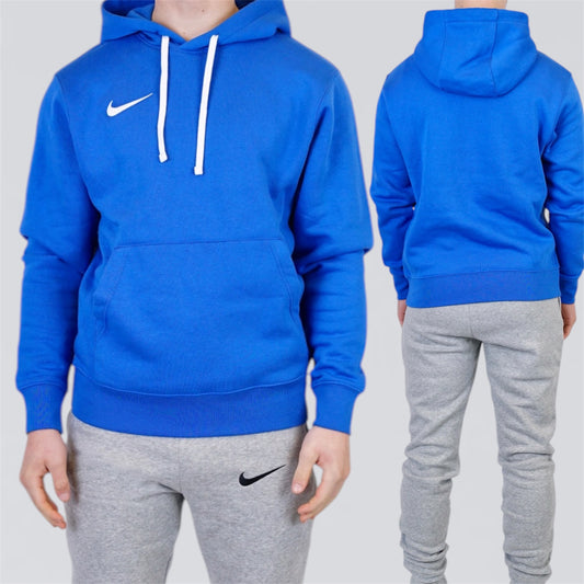 Nike Park Hoodie & Joggers Set - Royal Blue / Grey