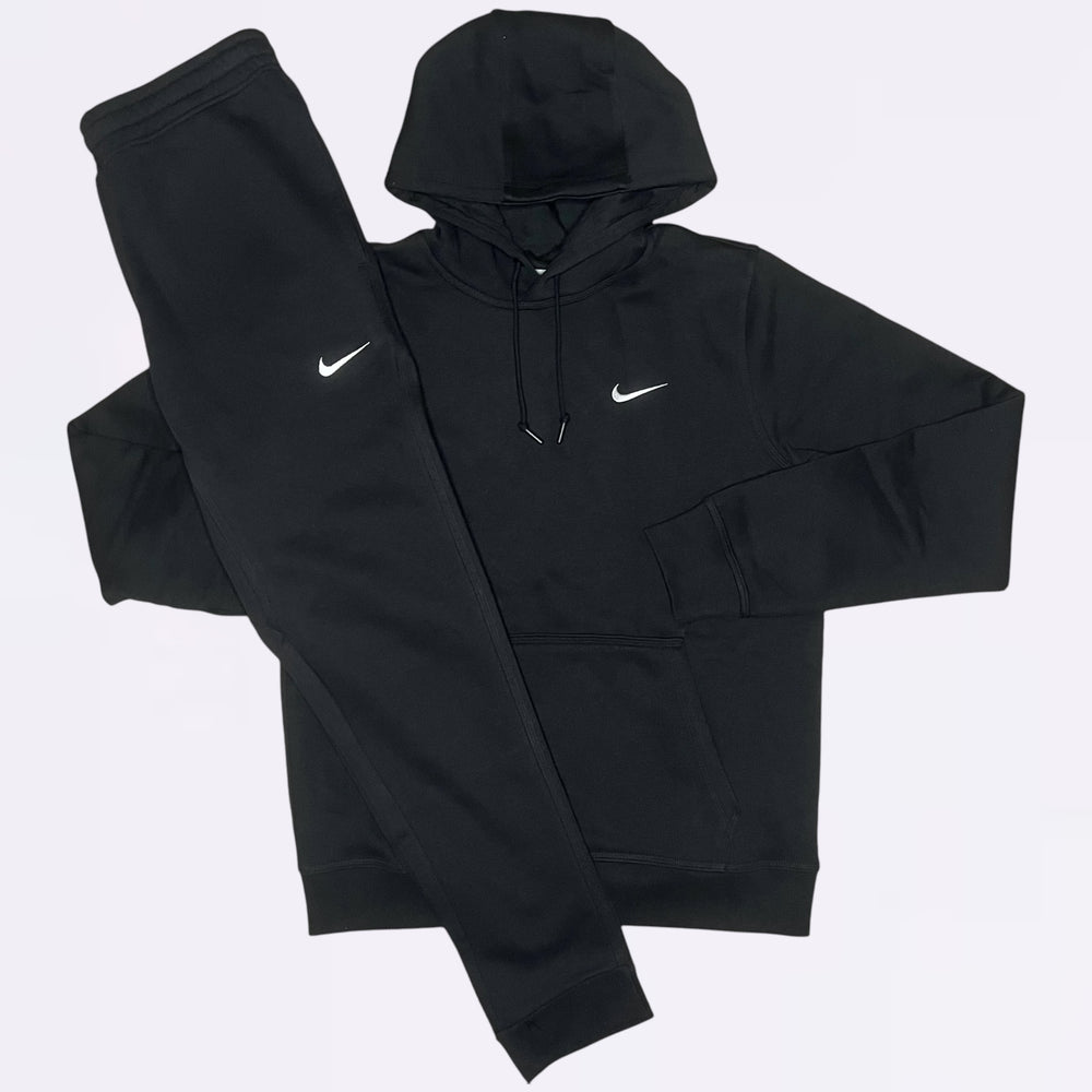 Nike Club Set - Hoodie & Joggers - Black