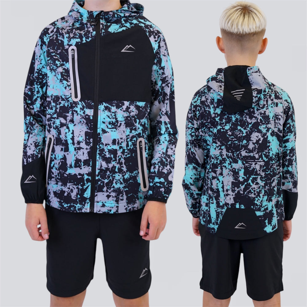 ActiveLine Colorado Set - Jacket & Shorts - Mint Green / Black (Junior)