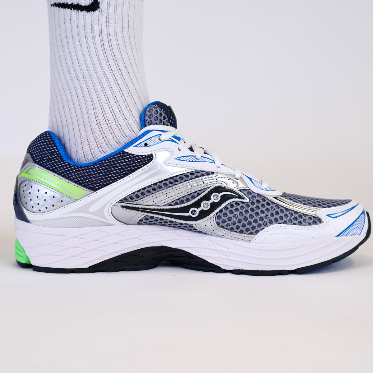 Saucony ProGrid Omni 9 Grey Slime Blue