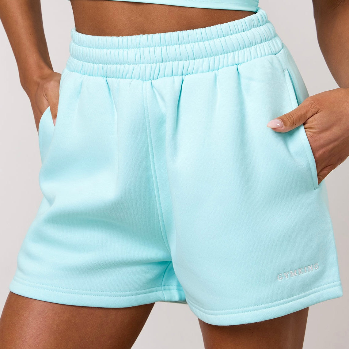 GymKing 365 Fleece Short - Turquoise