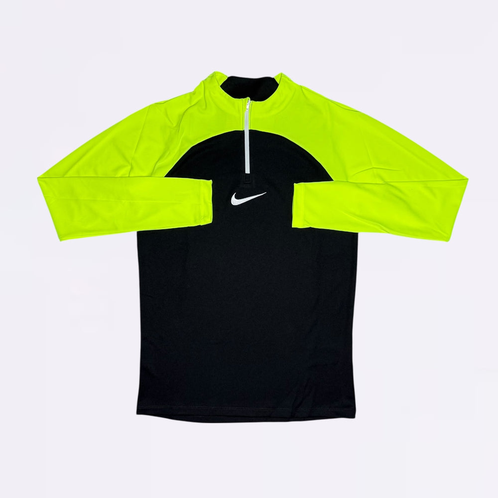 Nike Academy Pro Drill Half Zip Black / Volt