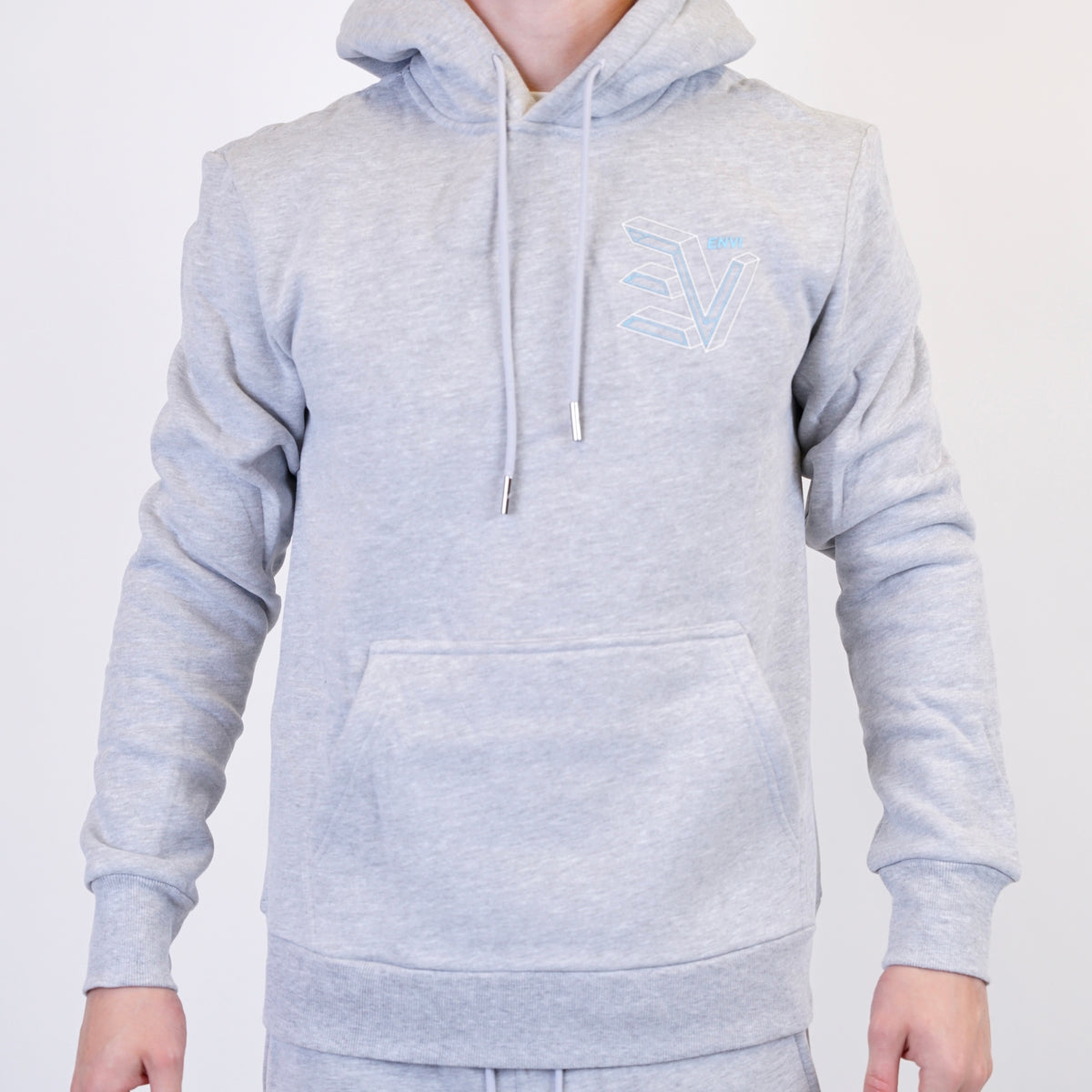 ENVI Concave Set - Hoodie & Bottoms - Light Grey