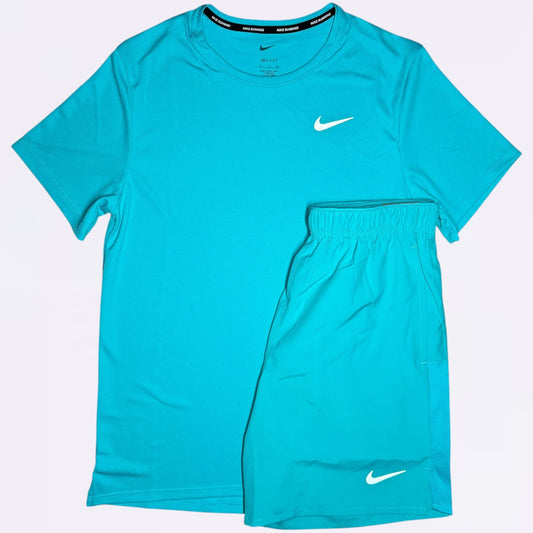 Nike Miler Set - Cactus Blue