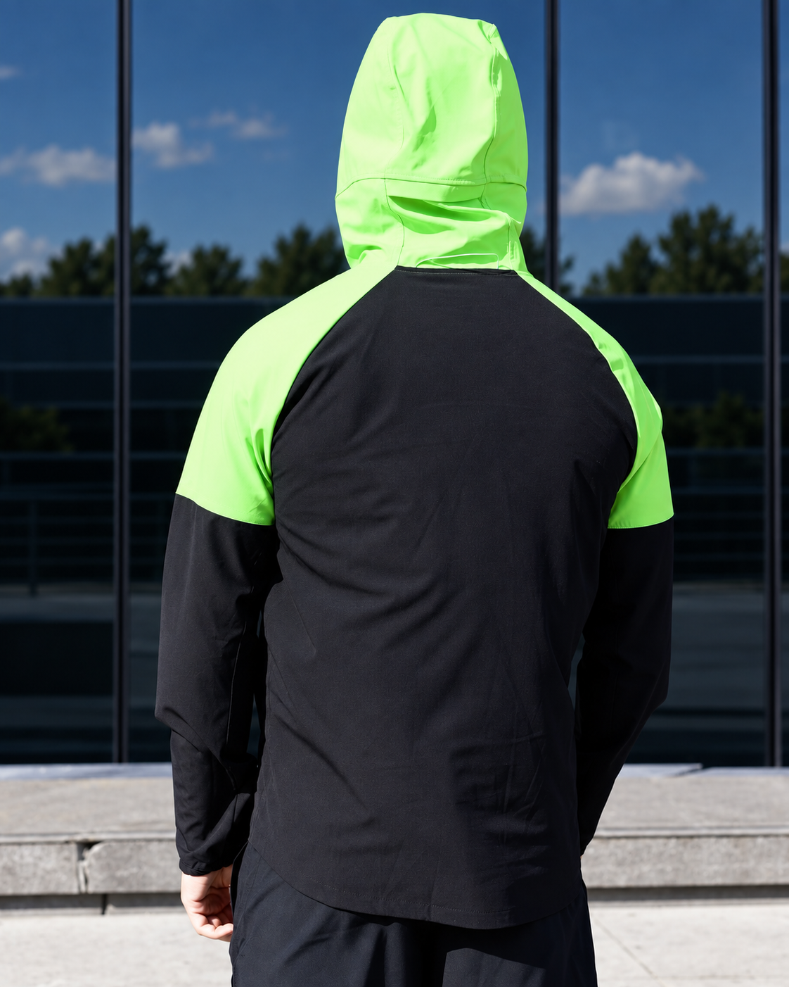 Nike Airmax Plus Windrunner 3 Piece Bottoms Set - Neon / Black