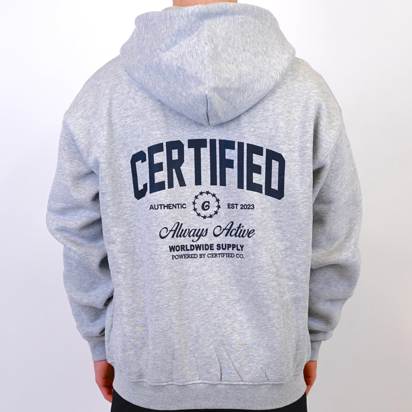 Certified Zipper - Grey