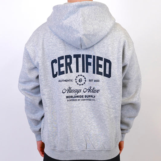 Certified Zipper - Grey