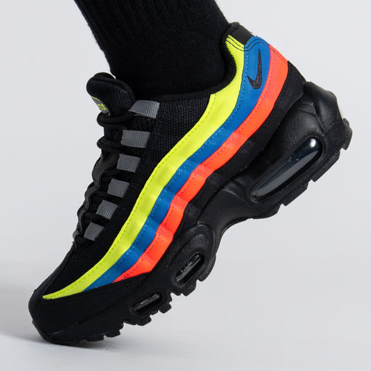 Nike Air Max 95 Black Multicolour Neon (Junior)