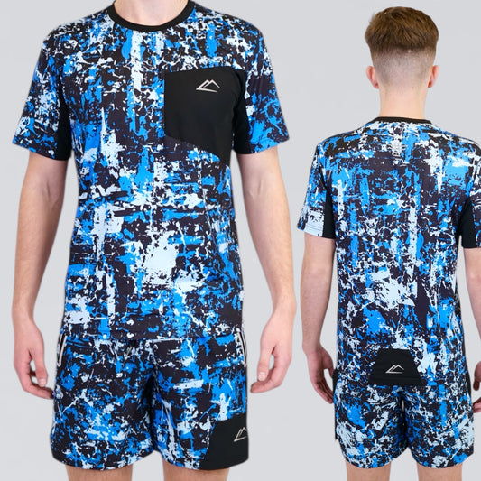 ActiveLine Colorado Tee & Shorts Set - Royal Blue