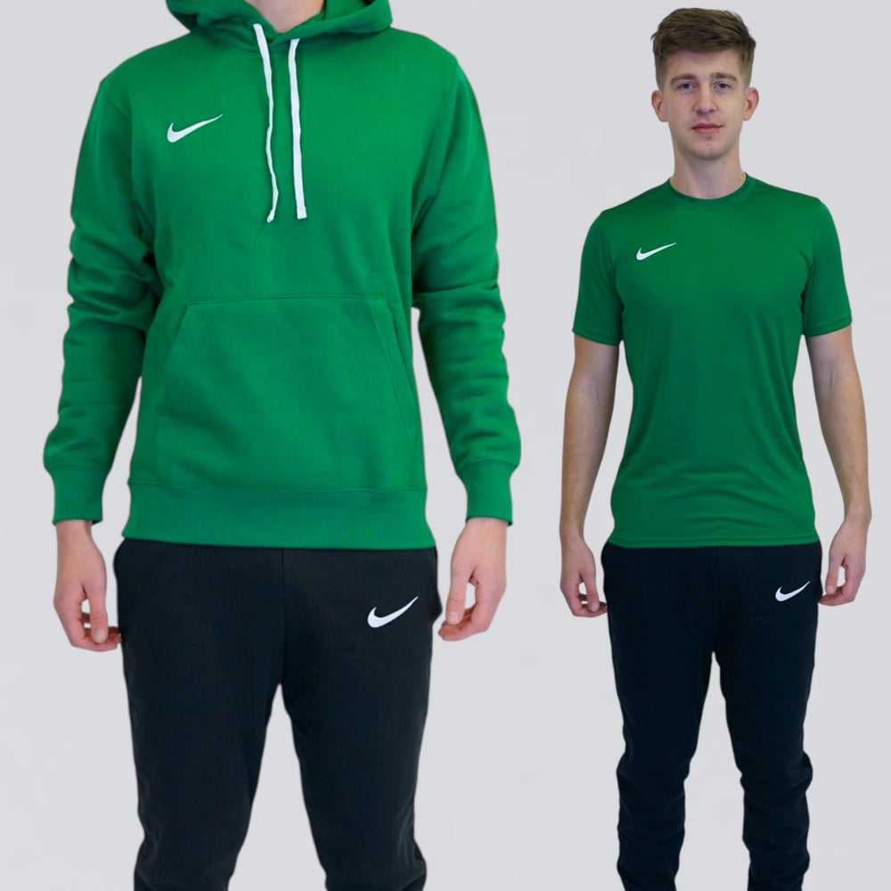 Nike Park 3 Piece Set - Green / Black