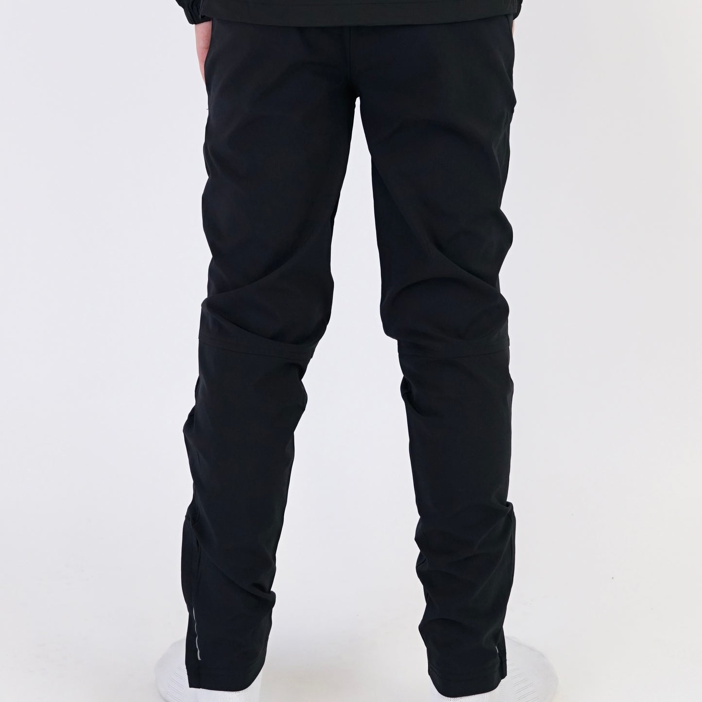 DASH Core Jacket & Jogger Set - White / Black (Junior)