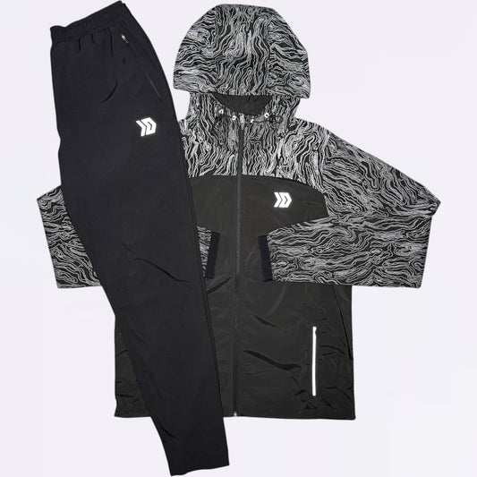 DASH Aura Windrunner & Jogger Set - Black