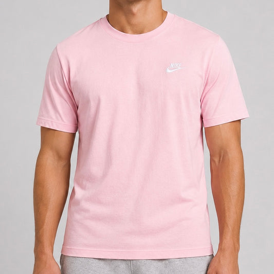 Nike Swoosh Cotton Tee Baby Pink