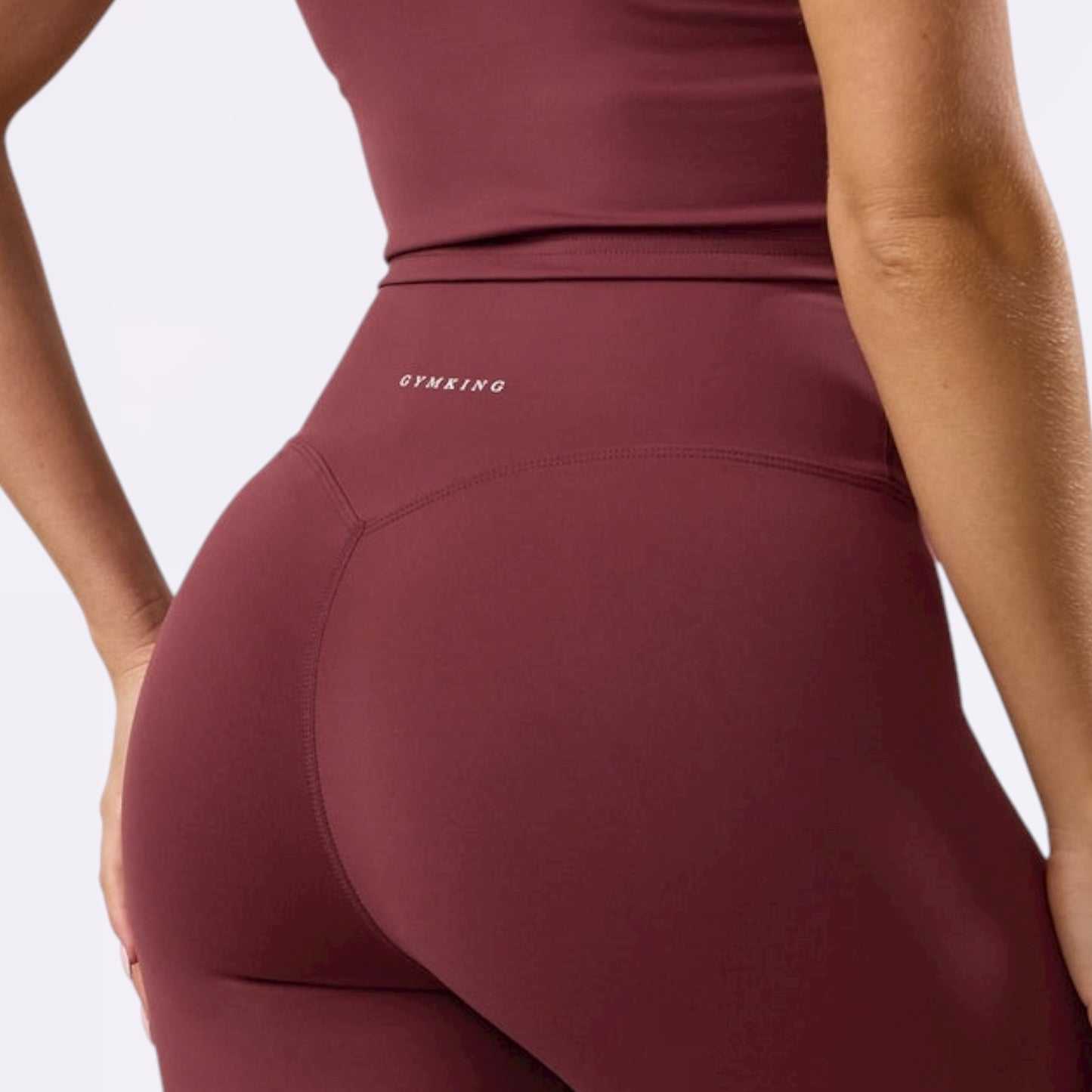 Gym King 365 Legging - Burgundy